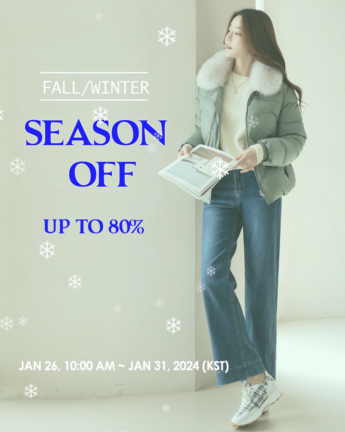 Fall/Winter Season Off & Free Gift Event