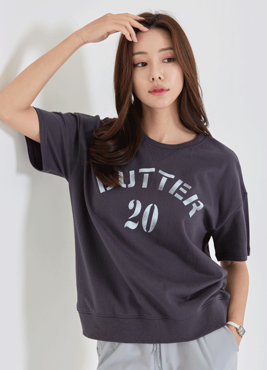 BUTTER 20 Lettering T-Shirt