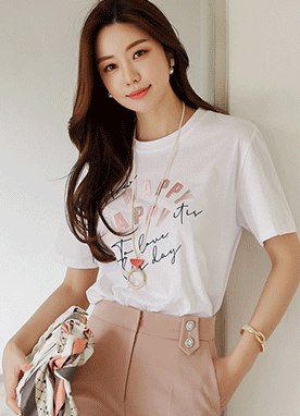Happy Happy Day Short Sleeves T-shirt