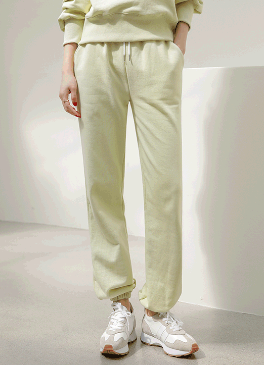 (5 Colors) Pastel Cotton Sweatpants