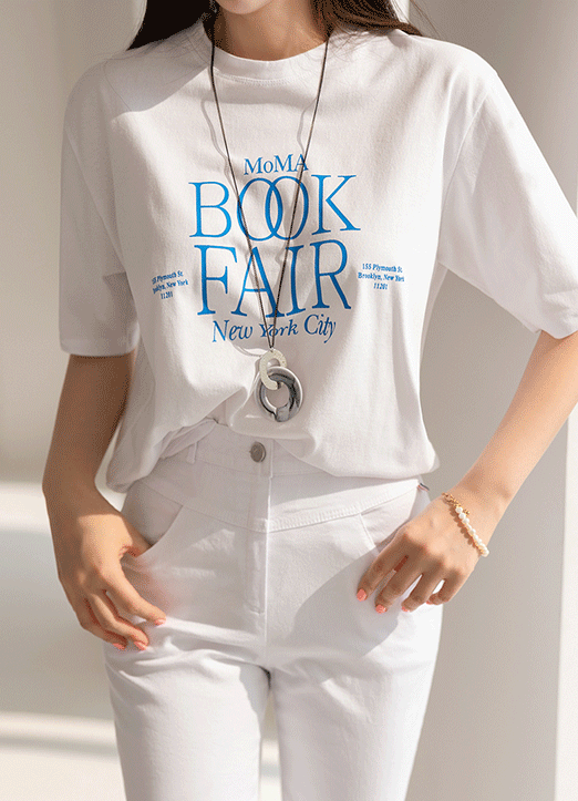MoMA Book Fair Cotton T-Shirt