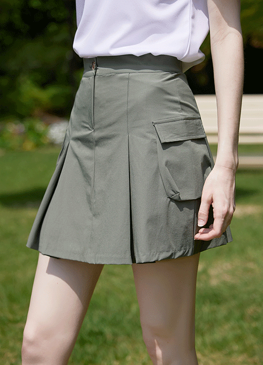 [QoG] Cargo Mini Skirt w/ Inner Shorts