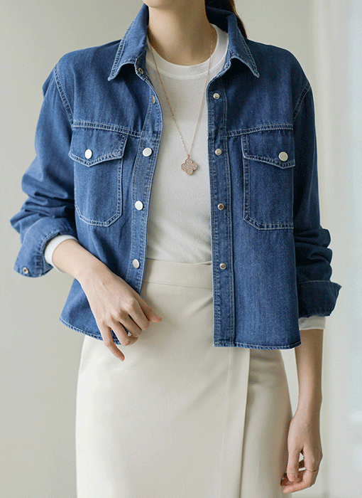 Snap & Stitch Denim Shirt