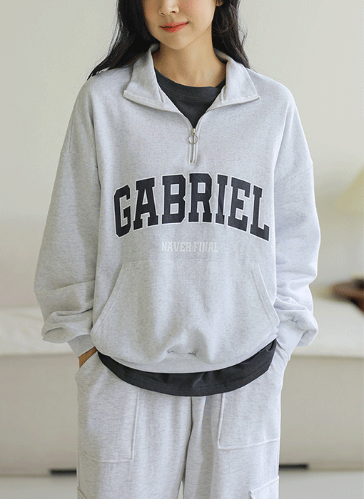 [The Onme] Gabriel Half-Zip Sweatshirt