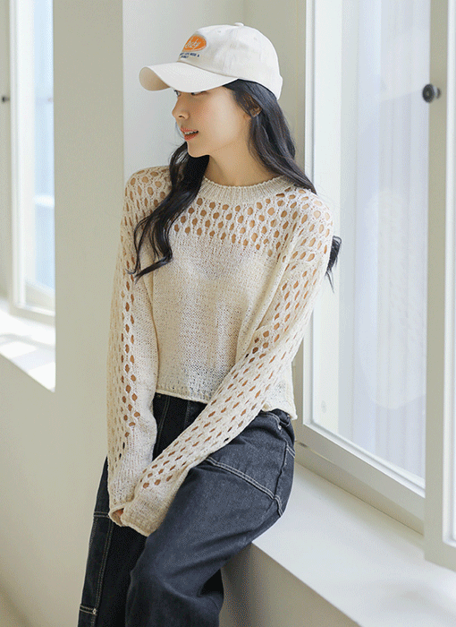 [The Onme]  Seabreeze Open Knit