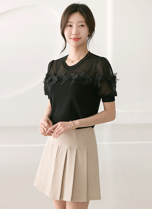 Blossom Horizon Knit Top
