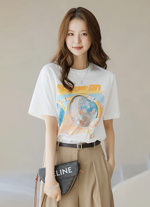 Ocean Glimmer Graphic Tee