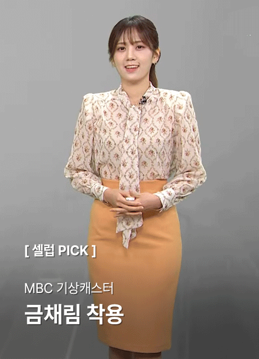 [LouisAngel] Tie Neck Floral Shirring Chiffon Blouse