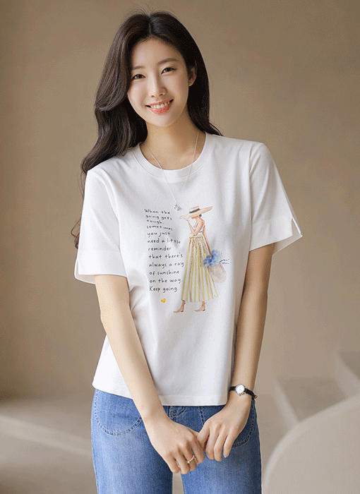 [LouisAngel] Sunshine Muse Graphic Tee