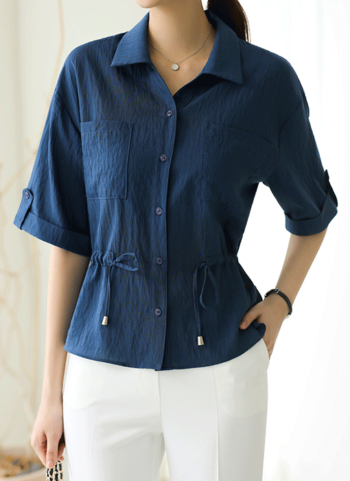 Driftline Wrinkle Texture Shirt