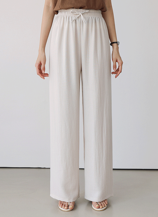 [The Onme] Soft Rayon Blend Wide Pants