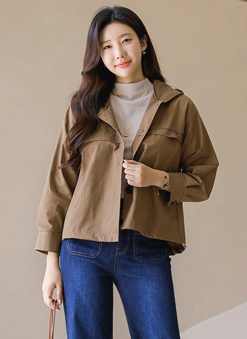 Everyday Lightweight Hooded Jacket