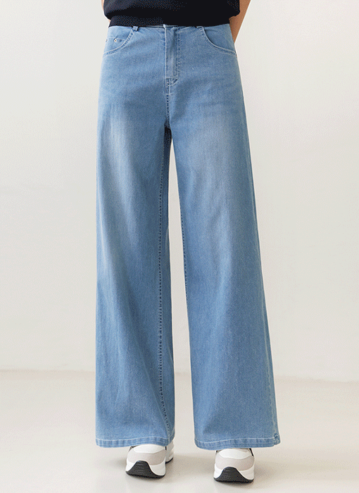 [The Onme] Cool Ease Wide Jeans