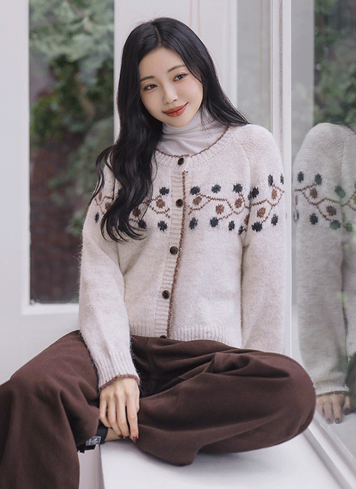 [The Onme] Hearth Haze Fuzzy Knit Knit