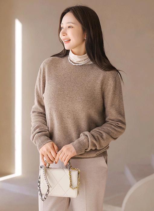 PureSoft Seamless Wool Knit Top