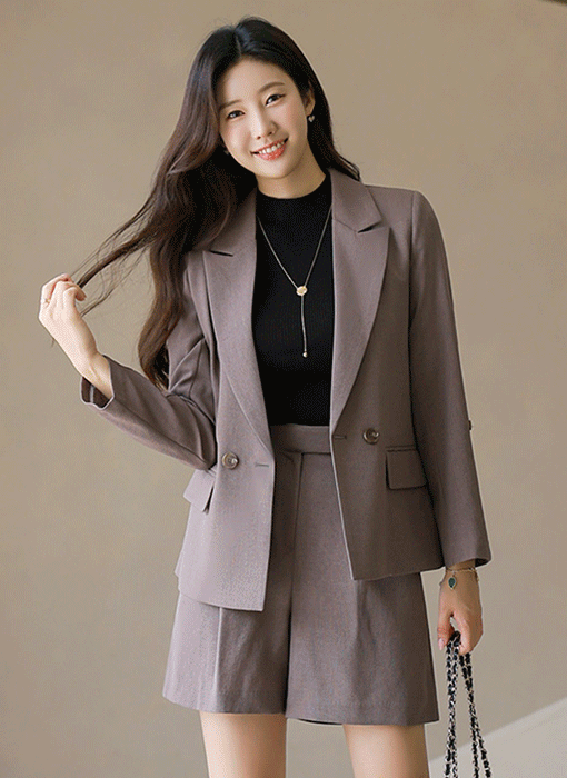 Classic Linen-Like Double Jacket