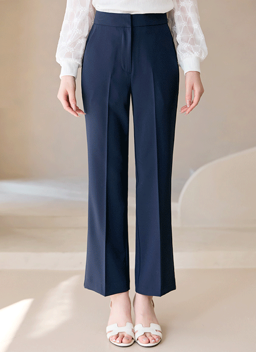 Polished Comfort Straight Slacks 