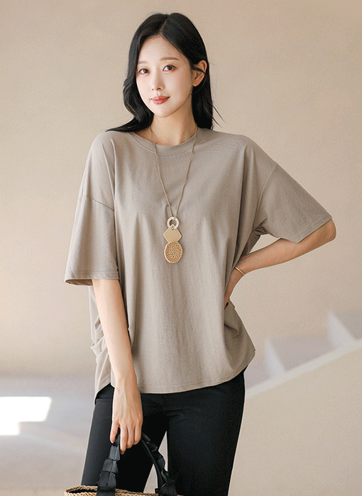 Ethereal Twist-Back Layered Tee