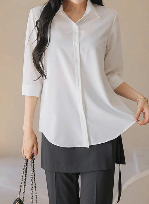 Classic Stretch 3/4 Sleeve Shirt