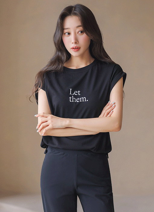 [The Onme] Let Them Roll-Up Sleeve Relaxed T-Shirt