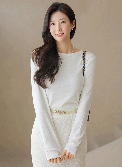 Easy-Fit Rayon-Blend Layering T-Shirt