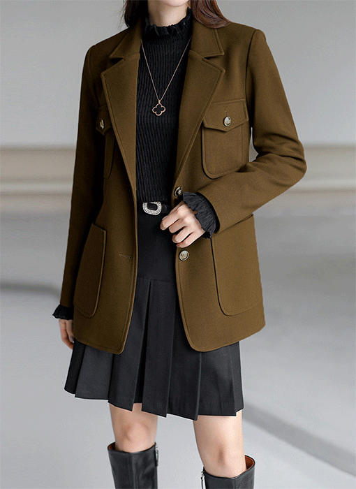 4-Pocket Classic Single Jacket